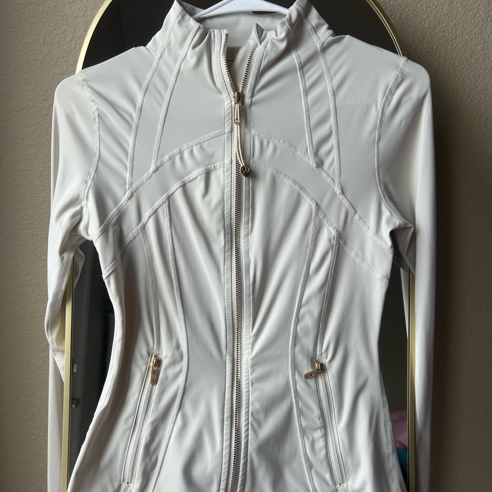 Lululemon Athletica Cream Utility Jacket